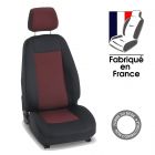 CITROEN BERLINGO II - 5 places 3 sièges arrières (De 05/2008 à 08/2018) noir et rouge