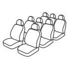 FIAT ULYSSE (1) - 8 Places (De 02/1995 à 07/2002) 2 Housses pour sièges avant + Housses pour les 6 sièges arrières