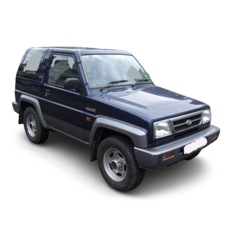 Housses de siège auto sur mesure DAIHATSU FEROZA (De 01/1989 à 12/2002)