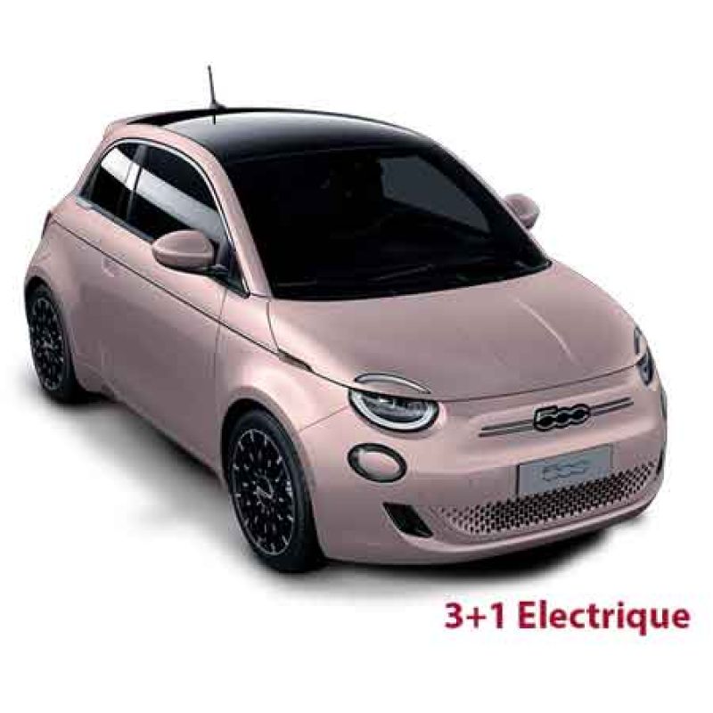Tapis auto FIAT 500 3+1 Electrique (09/2020 à ...)