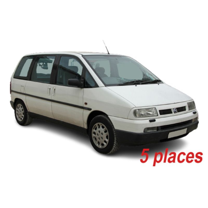 Housses de siège auto sur mesure FIAT ULYSSE (1) - 5 Places (De 02/1995 à 07/2002)