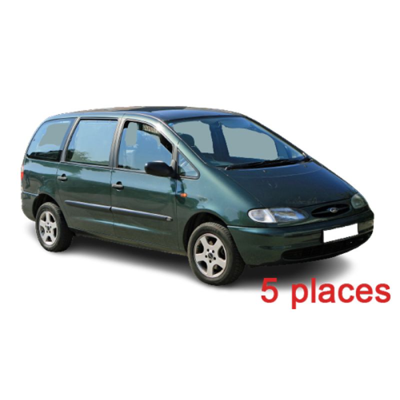 Housses de siège auto sur mesure FORD GALAXY 1 - 5 places (De 11/1995 à 06/2006)