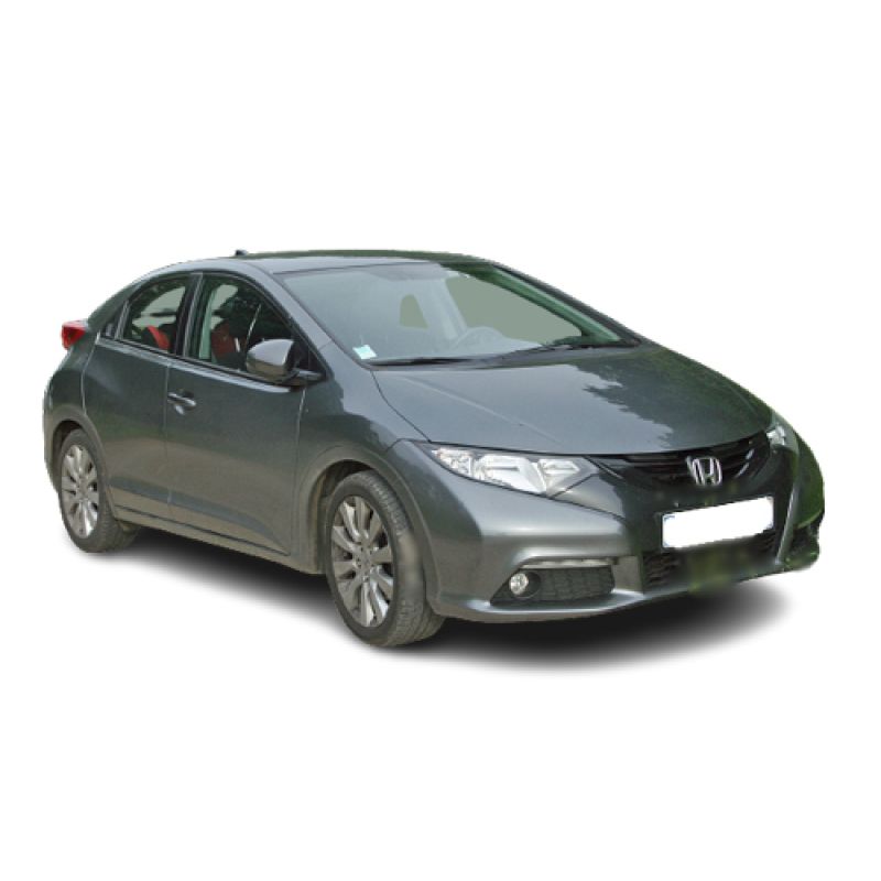 Housses de siège auto sur mesure HONDA CIVIC 9 (De 01/2012 à 02/2016)