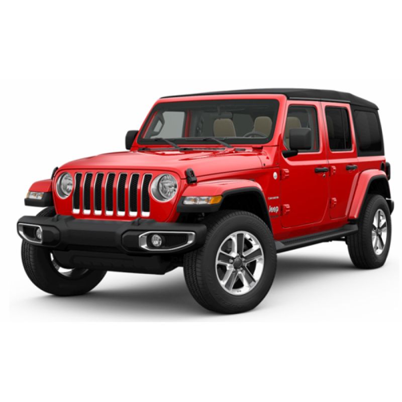 Housses de siège auto sur mesure JEEP WRANGLER 4 (Type JL) - 4 Portes (De 09/2018 à ...)