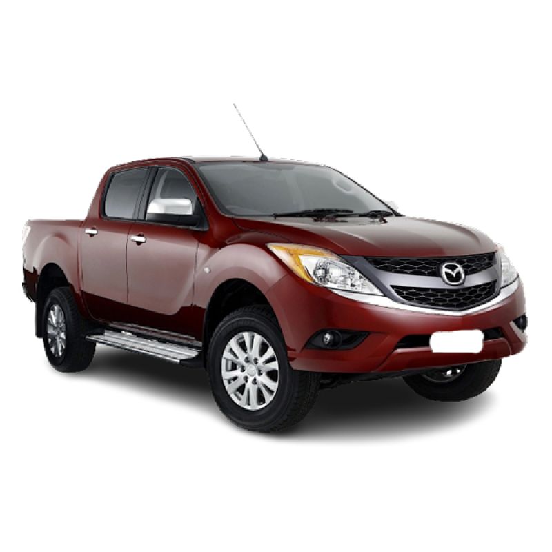 Housses de siège auto sur mesure MAZDA BT50 (2) double cab (De 01/2012 à 08/2020)