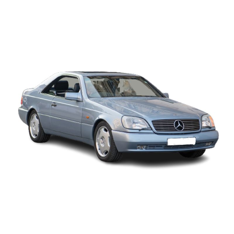 Housses de siège auto sur mesure MERCEDES CLASSE CL (C140) (De 01/1992 à 03/1999)
