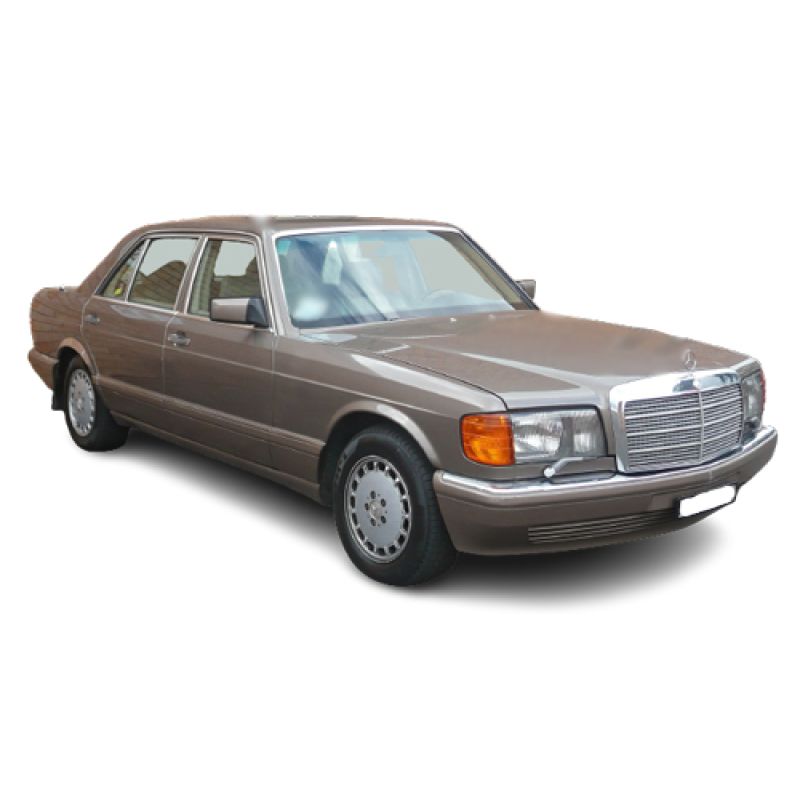 Housses de siège auto sur mesure MERCEDES CLASSE S (W126) (De 01/1981 à 12/1991)