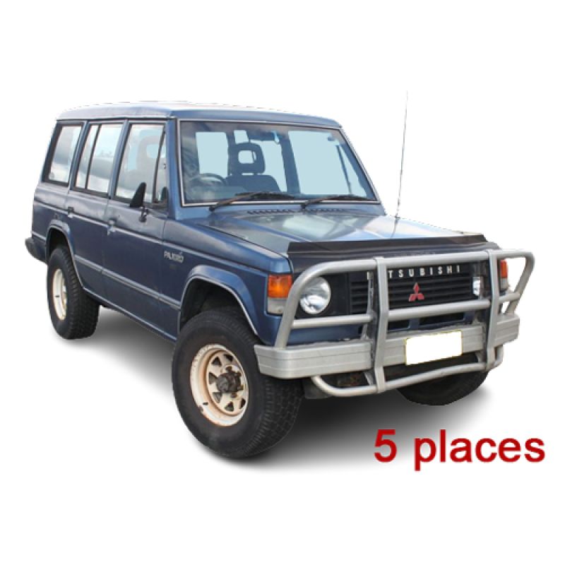 Housses de siège auto sur mesure MITSUBISHI PAJERO 1 Long 5 portes - 5 places (De 01/1981 à 12/1990)