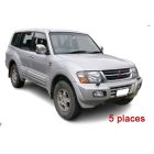 Tapis auto MITSUBISHI PAJERO 3 Long 5 portes - 5 places (De 01/2000 à 12/2006)