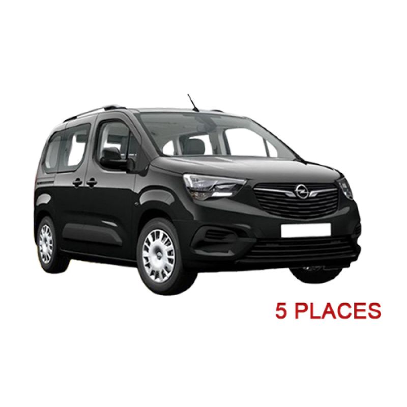 Housses de siège auto sur mesure OPEL COMBO LIFE court (E) - 5 places (De 09/2018 à ...)