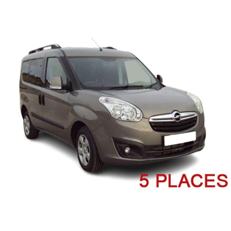 Housses de protection carrosserie auto OPEL COMBO TOUR (D) - 5places (De 01/2012 à 08/2018)