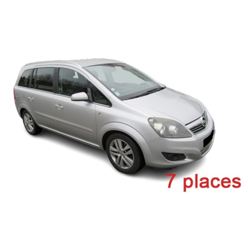 Housses de siège auto sur mesure OPEL ZAFIRA B phase2 - 7 places (De 09/2008 à 10/2011)