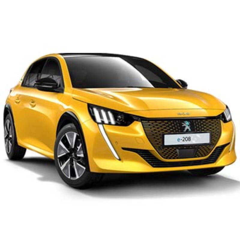 Housses de siège auto sur mesure PEUGEOT 208 (2) électrique - E-208 (De 10/2019 à ...)