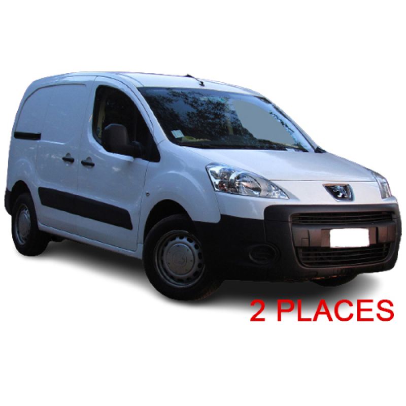 Housses de siège auto sur mesure PEUGEOT PARTNER II Utilitaire - 2 places (De 05/2008 à 10/2018)