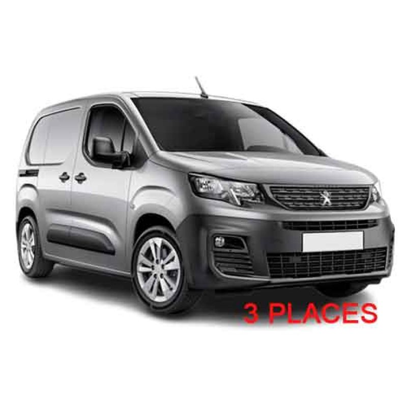 Housses de siège auto sur mesure PEUGEOT PARTNER III standard - 3 places (De 11/2018 à ...)