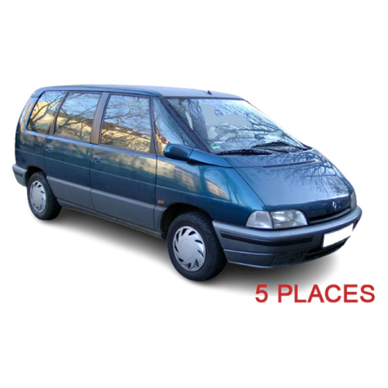 Housses de siège auto sur mesure RENAULT ESPACE 2 - 5 places (De 06/1991 à 10/1996)