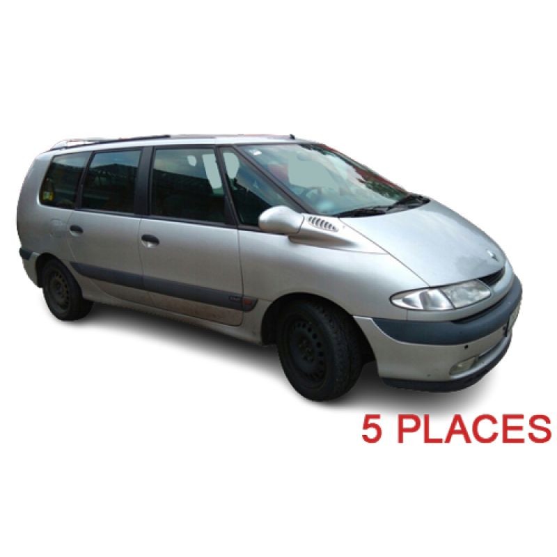 Housses de siège auto sur mesure RENAULT ESPACE 3 Long - 5 places (De 01/1998 à 08/2002)