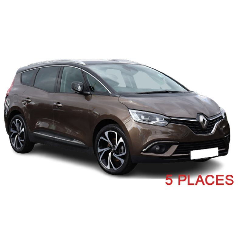 Housses de siège auto sur mesure RENAULT SCENIC 4 (GRAND) - 5 places (De 01/2017 à 12/2023)