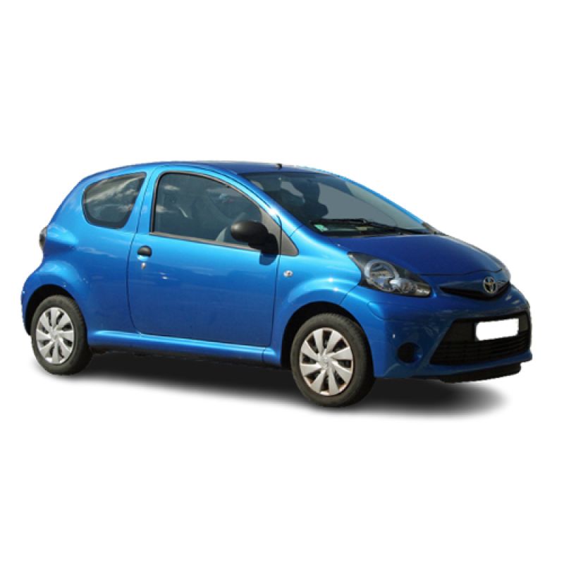 Housses de siège auto sur mesure TOYOTA AYGO (1) phase2 (De 09/2010 à 06/2014)