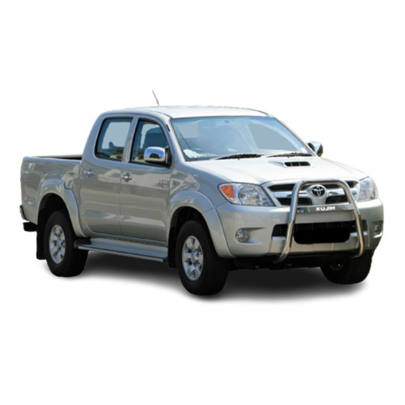 Housses de siège auto sur mesure TOYOTA HILUX 7 double cab (De 08/2005 à 03/2016)