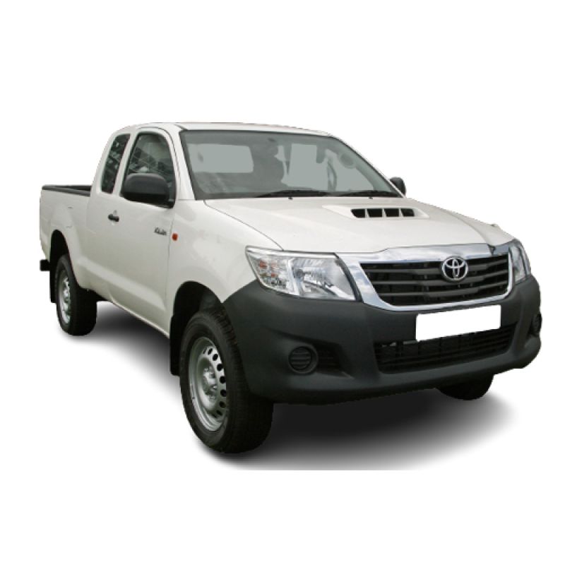 Housses de siège auto sur mesure TOYOTA HILUX 7 XTRA cab (De 08/2005 à 03/2016)