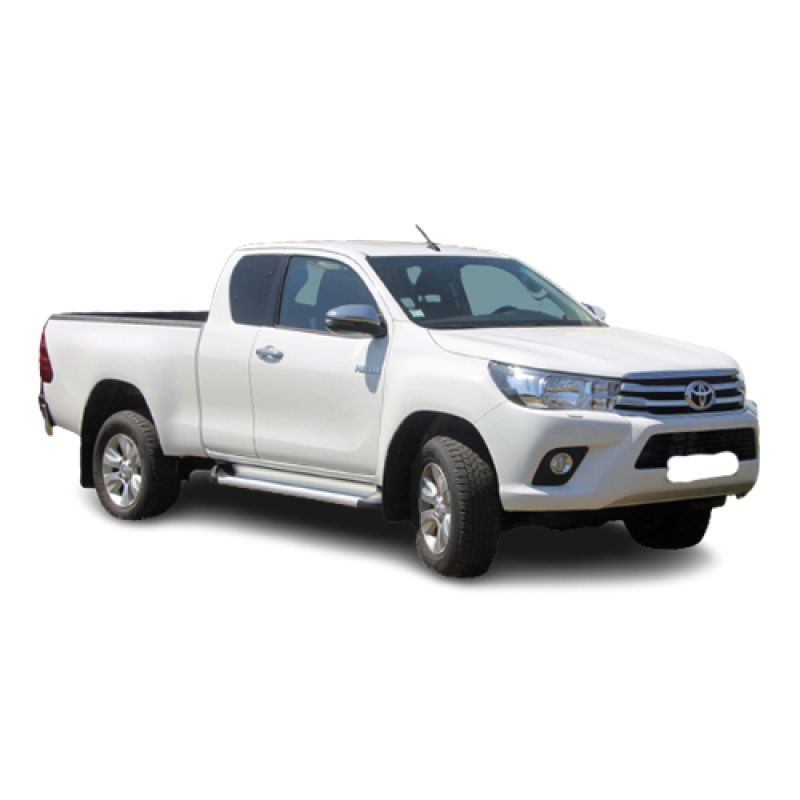 Housses de siège auto sur mesure TOYOTA HILUX 8 XTRA cab (De 04/2016 à ...)