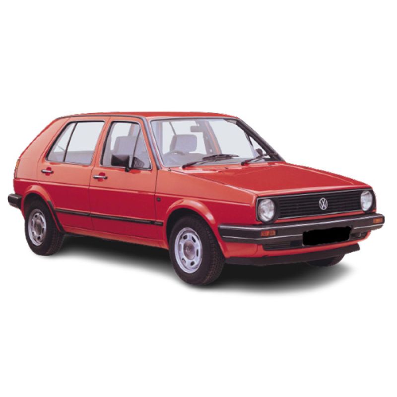 Housses de siège auto sur mesure VOLKSWAGEN GOLF 2 (De 08/1983 à 07/1991)