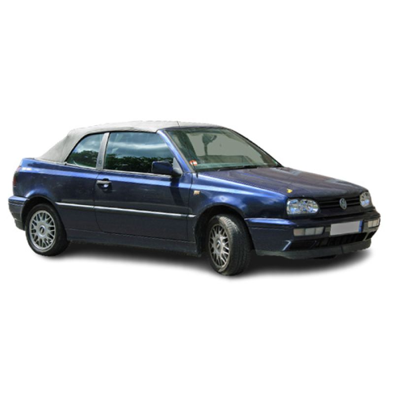 Housse siège voiture sur mesure VW Golf 4 Damier noir et bleu