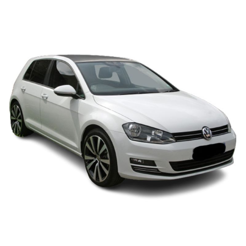  Bache Voiture Exterieur Epaisse pour Volkswagen VW Golf 7, bache  Voiture Exterieur Epaisse imperméable Protection Solaire la Conception de  la Fermeture à glissière(Color:A,Size:Golf 7 GTE)