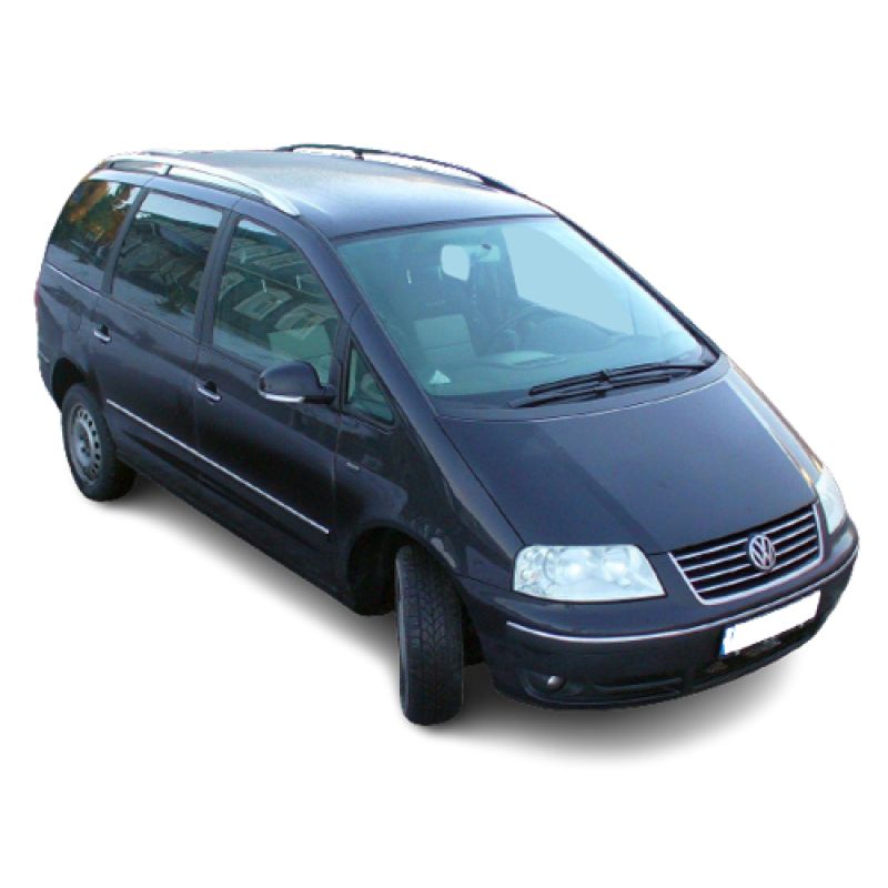 Housses de siège auto sur mesure VOLKSWAGEN SHARAN 1 - 5 places (De 01/1996 à 08/2010)